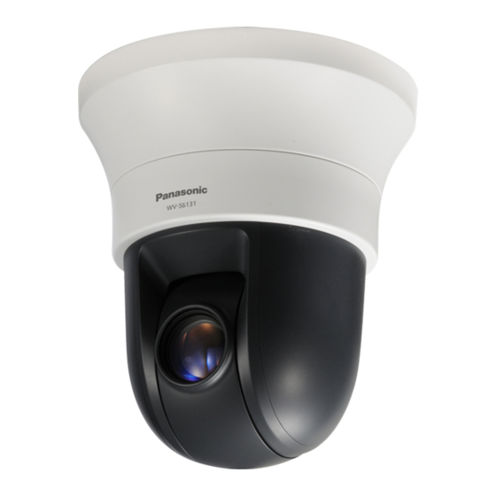 Panasonic WV-S6131 Manual De Instrucciones