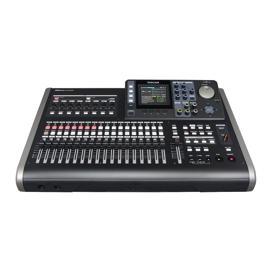 Tascam DP-24SD Manuales