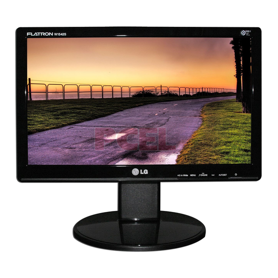 LG W1542S Manuales