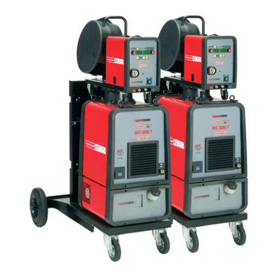 Cebora SOUND MIG 4000/T SYNERGIC Manual De Instrucciones