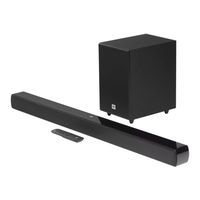 Harman JBL CINEMA SB140 Manual De Propietario