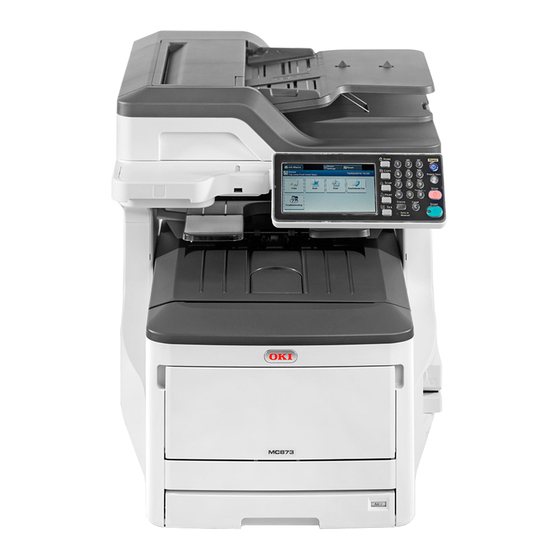 Oki MC853 Manual De Usuario