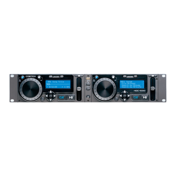 Cortex HDC-1000 Guía De Inicio