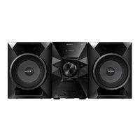Sony MHC-ECL77BT Manual De Instrucciones