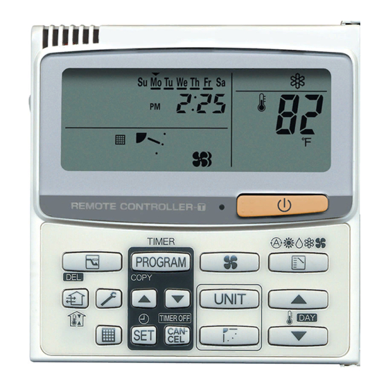 Panasonic CZ-RTC2 Manual De Instrucciones