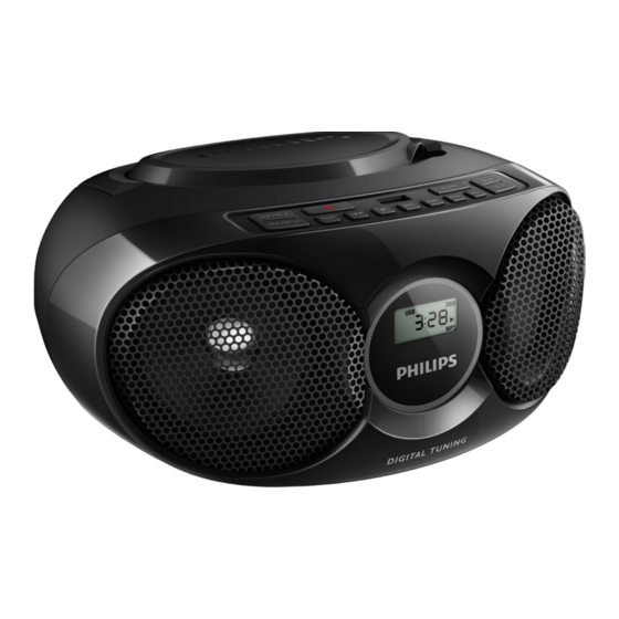Philips AZ318 Manual Del Usuario