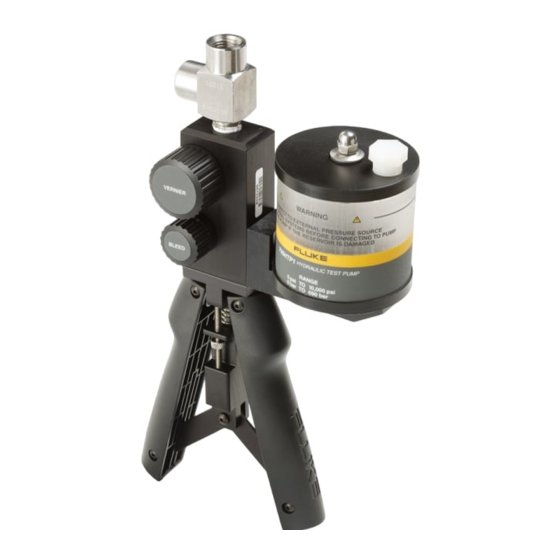 Fluke 700HTP-1 Hoja De Instrucciones