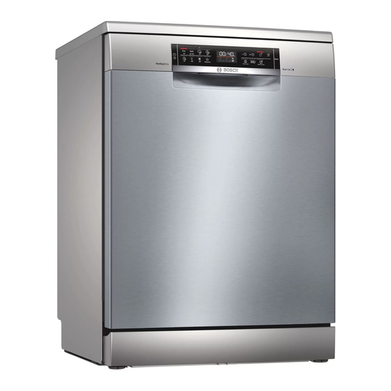 Bosch SMS6ZCI42E Manual De Usuario