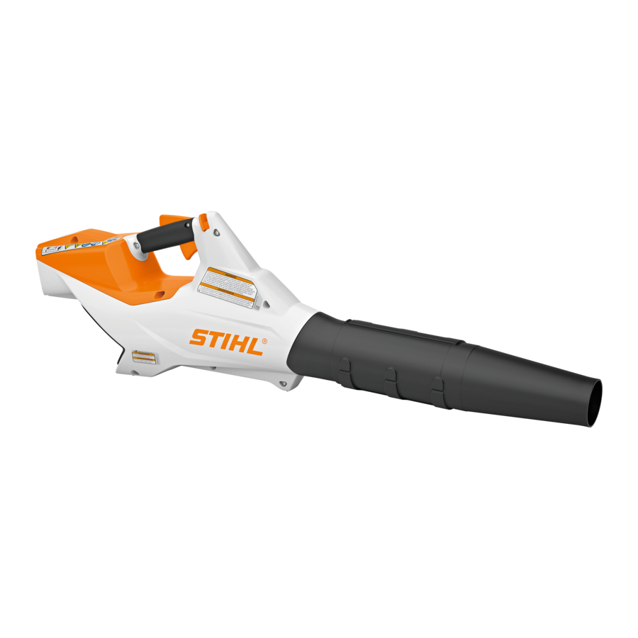 Stihl BGA 86 Manual De Instrucciones