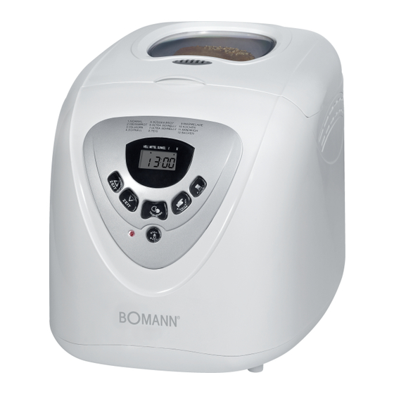 BOMANN BBA 566 CB Instrucciones De Servicio