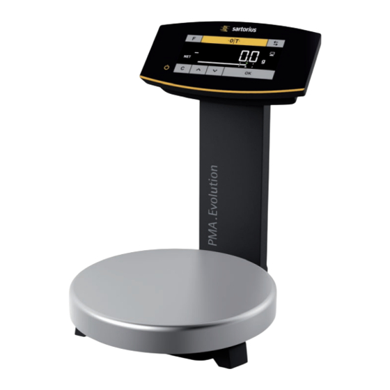 Sartorius PMA.Evolution Instrucciones De Instalación