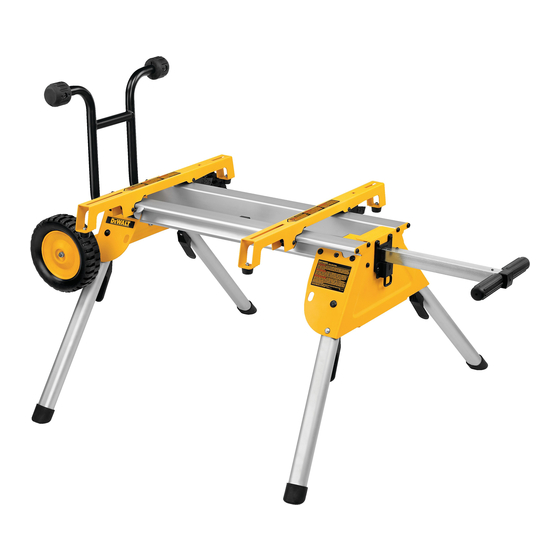 DeWalt DW7440RS Manual De Instrucciones