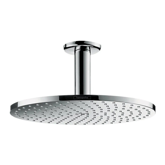 Hansgrohe Raindance S 240 1jet PowderRain
27607000 Instrucciones De Montaje