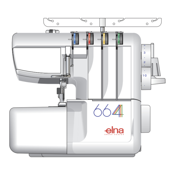 ELNA 664 Manual De Instrucciones