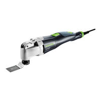 Festool VECTURO OS 400 EQ Manual De Instrucciones