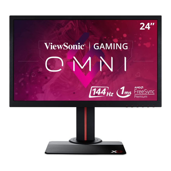 ViewSonic XG2402 Guia Del Usuario