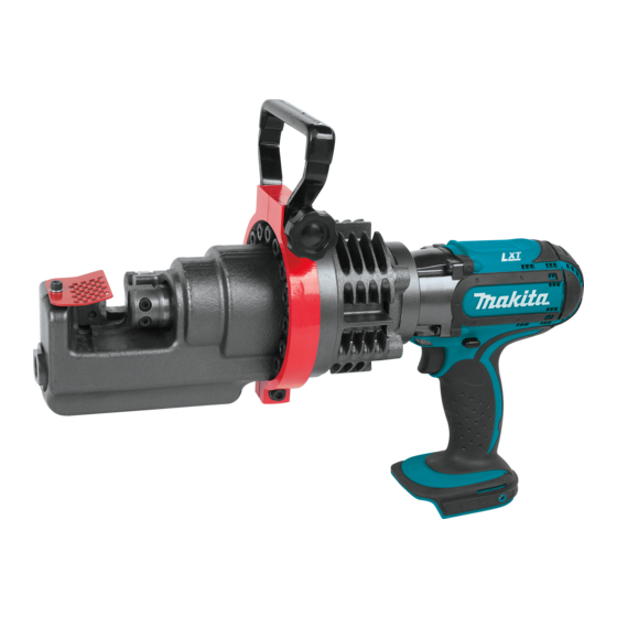 Makita XCS01 Manuales