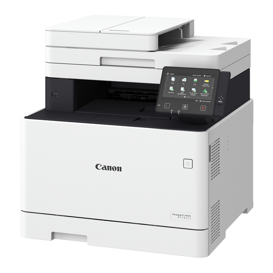 Canon MF735Cx Manuales