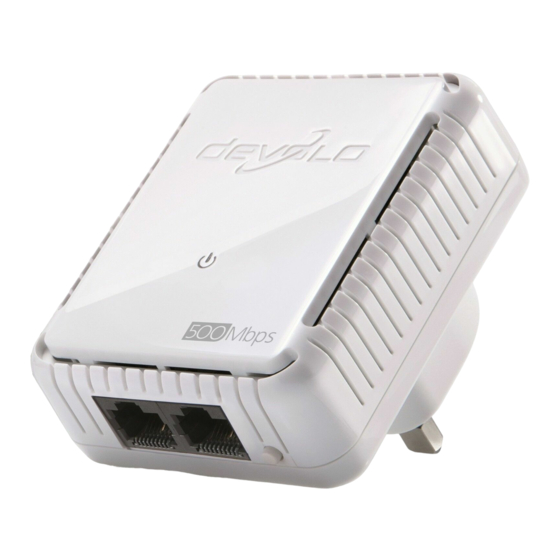 Devolo dLAN 500 duo Manual Del Usuario