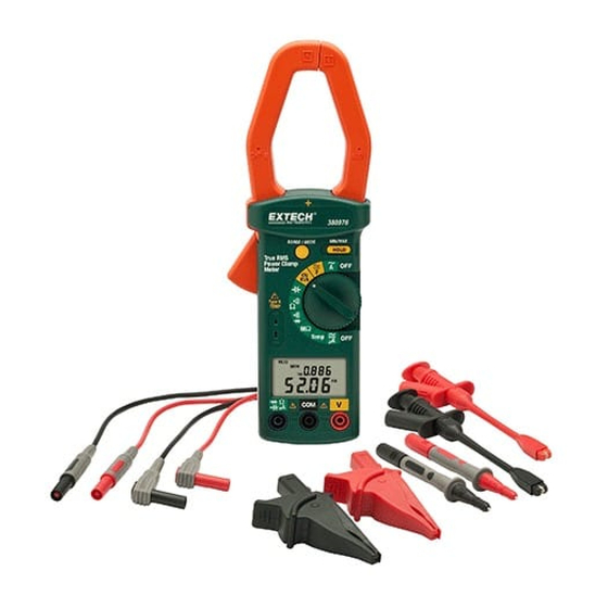 Extech Instruments 380976 Guia Del Usuario