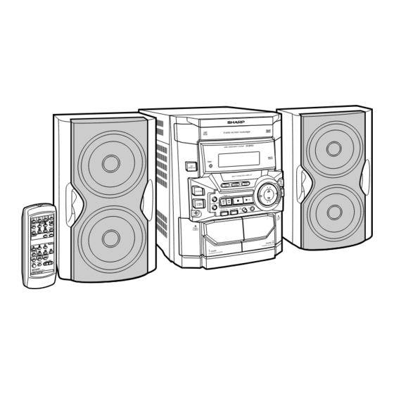 Sharp CD-BK133W Manual De Manejo