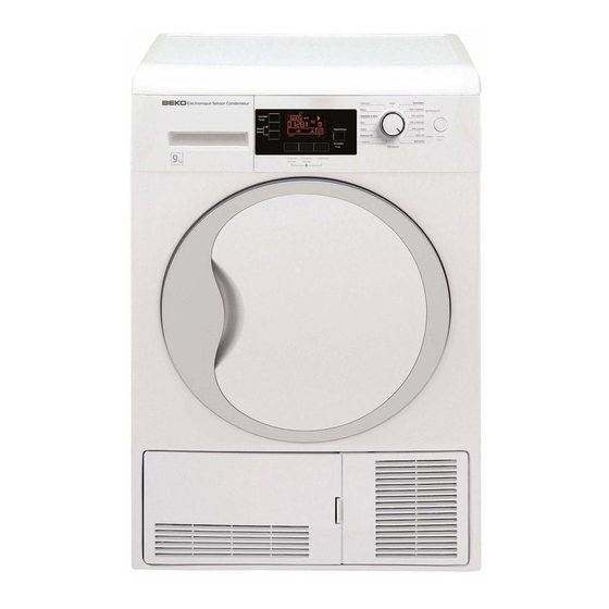 Beko DCU 9330 Manual Del Usuario