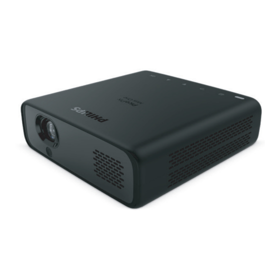 Philips PicoPix Max One PPX520 Manual De Usuario