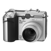 Canon PowerShot G6 Guia Del Usuario