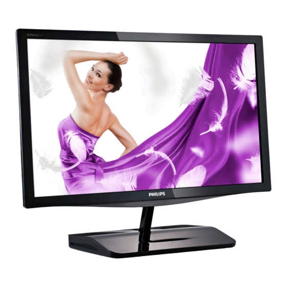 Philips Brilliance 239C4 Manual De Usuario