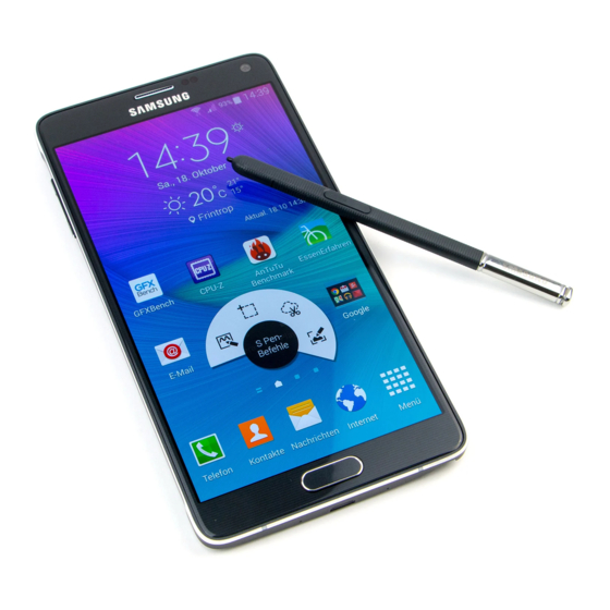 Samsung Galaxy Note 4 Guia Del Usuario