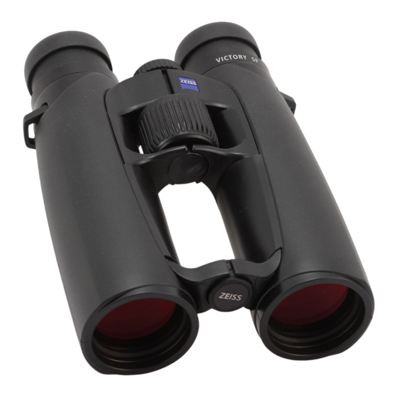 Zeiss VICTORY SF 8x42 Manual De Instrucciones