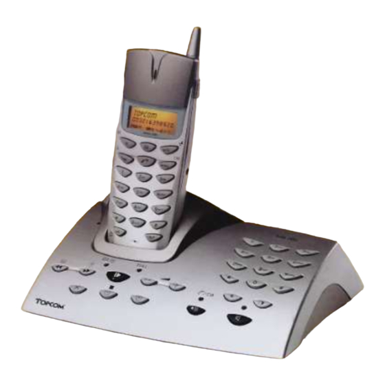 Topcom Butler 2455 Manual De Operación