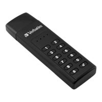 Verbatim Keypad Secure USB Drive Manual Del Usuario