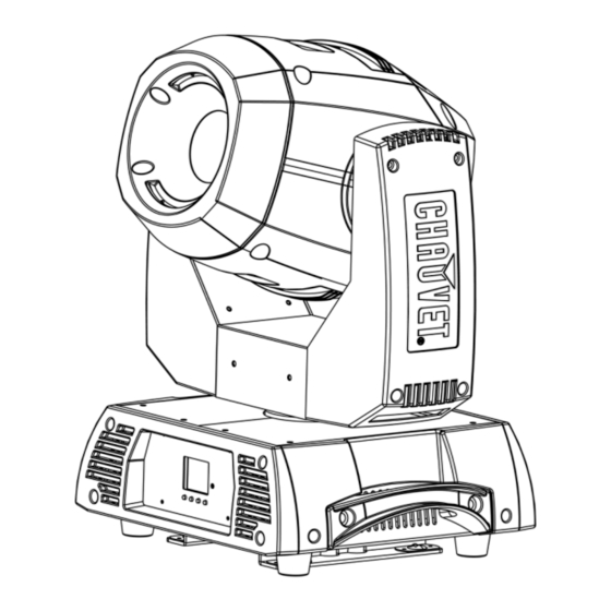 Chauvet Professional Rogue R2 Spot Guía De Referencia Rápida