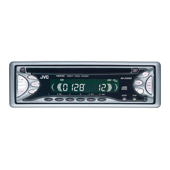JVC KD-S5050 Manual De Instalación/Conexion
