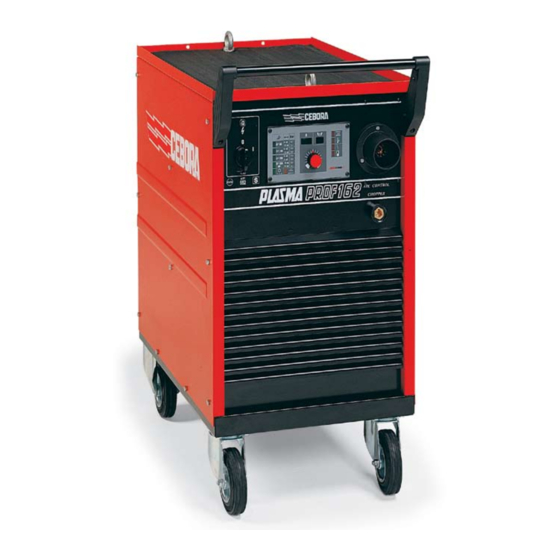 Cebora PLASMA PROF 162 Manual De Reparaciones