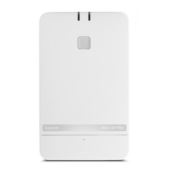 Gigaset N610 IP PRO Instalacion, Configuracion Y Manejo