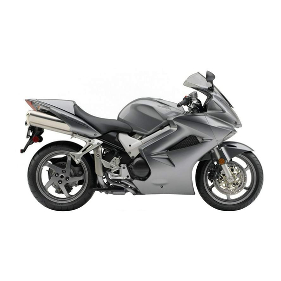 Honda VFR Manual Del Propietário