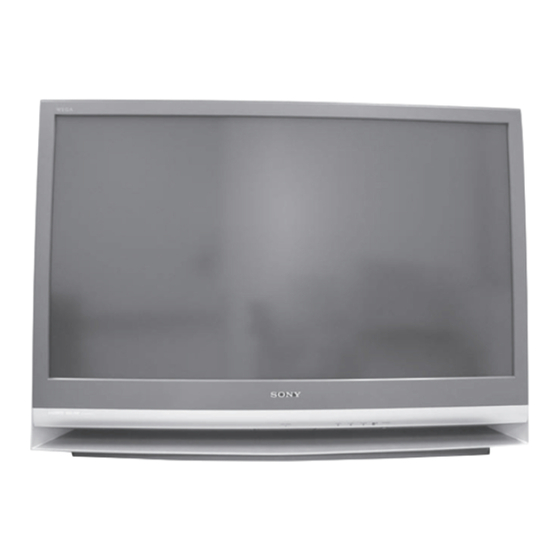 Sony BRAVIA Serie Manual De Instrucciones