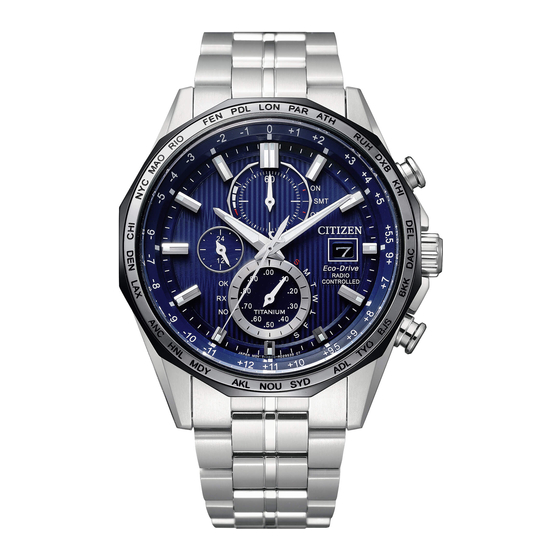 Citizen H80 Serie Manual De Instrucciones