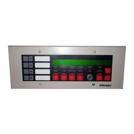 Simplex 4603-9101 Manual De Instrucciones