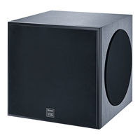 Magnat Cinema Ultra SUB 300-THX El Manual Del Propietario