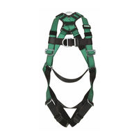 MSA Harness estilo chaleco Instrucciones De Uso