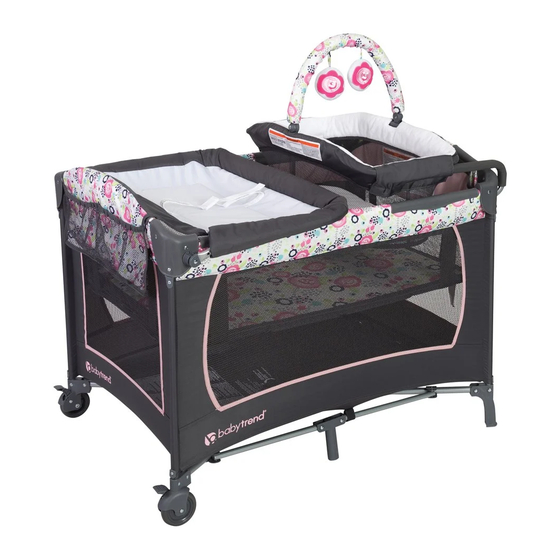 BABYTREND Lil Snooze Deluxe Nursery Center PY81 Serie Manual De Instrucciones