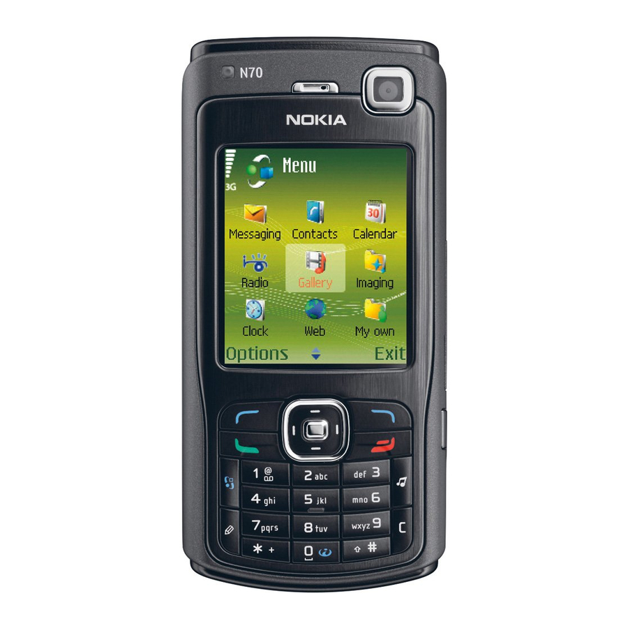 Nokia N70 Manual De Instrucciones