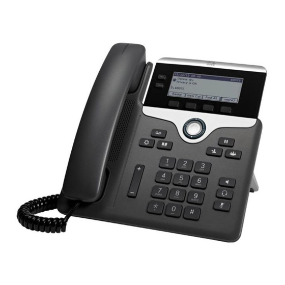 Cisco 7811 Guía De Administración