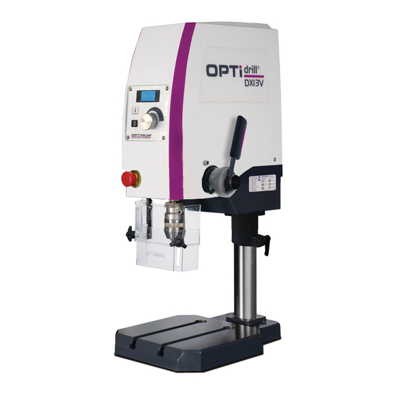 Optimum OPTIdrill DX 13V Manual De Instrucciones