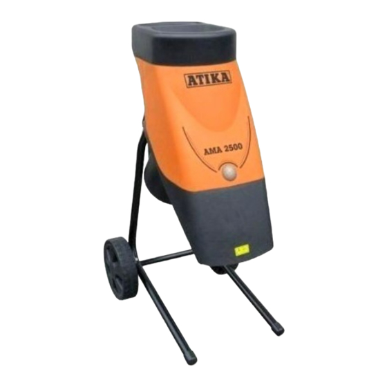 ATIKA AMA 2500 Manuales