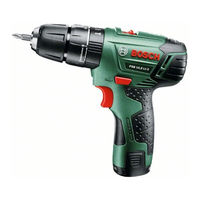 Bosch GSR 10,8 V-LI-2 Professional Manual Original