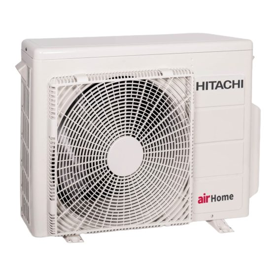Hitachi airHome Multipro RAM-G55N2HAE Manual De Instalación